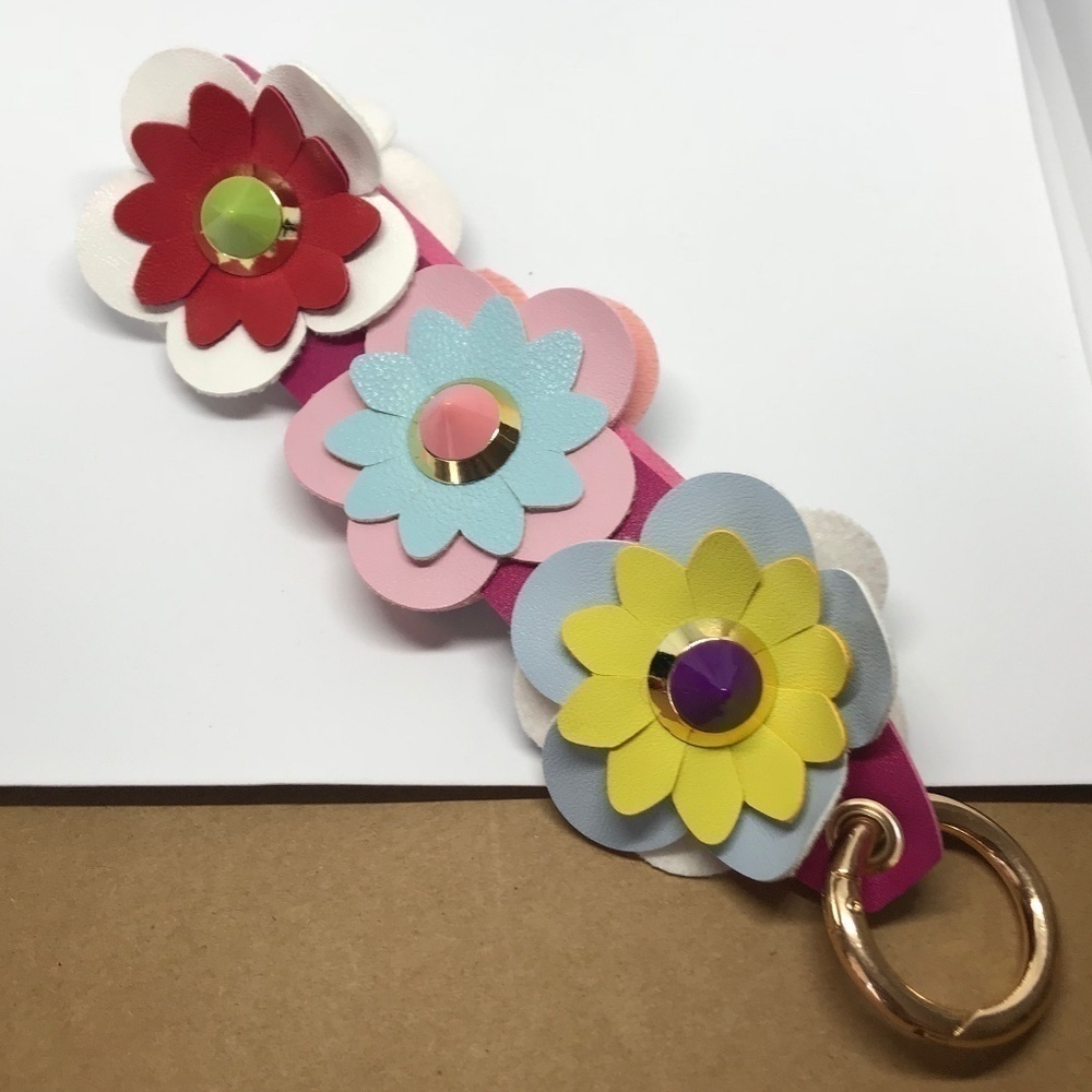 Spring Flower Purse Charm - Picture 3 of 7
